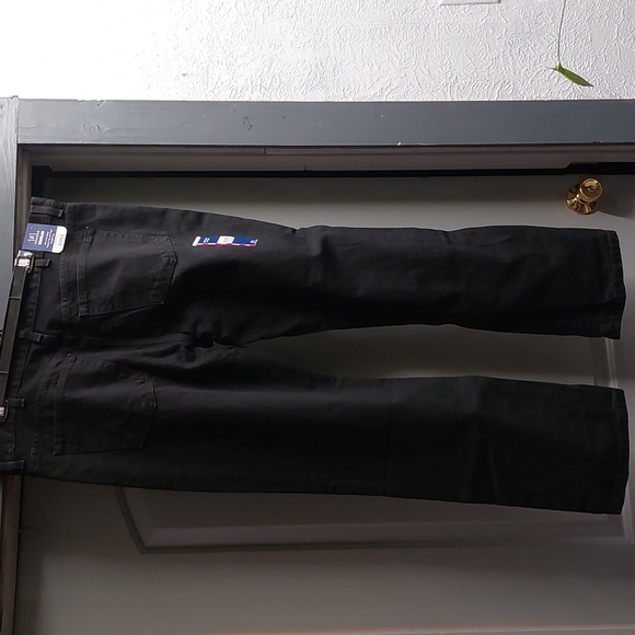 Men's George Regular Fit Black Jeans Sz 40x32 - Picture 4 of 7